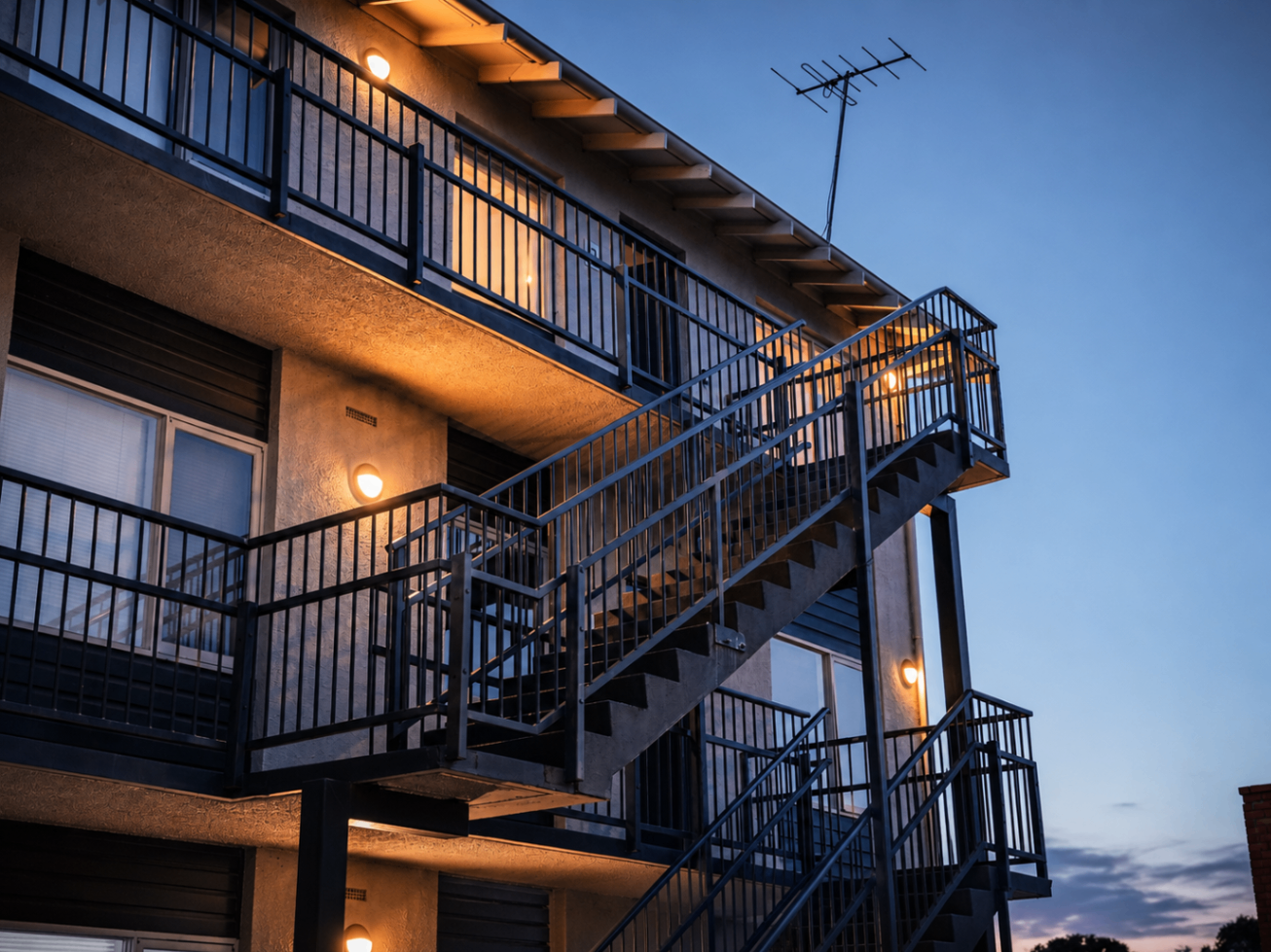 Beachside exterior of Getaway at Glenelg, a professionally managed short-stay rental in Glenelg, Adelaide