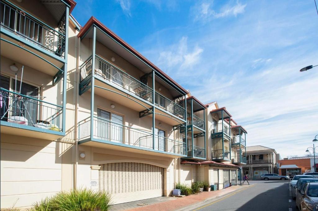 Beachside exterior of Nova Street Cabin, a Luxe-managed short-term rental in Adelaide CBD, Adelaide