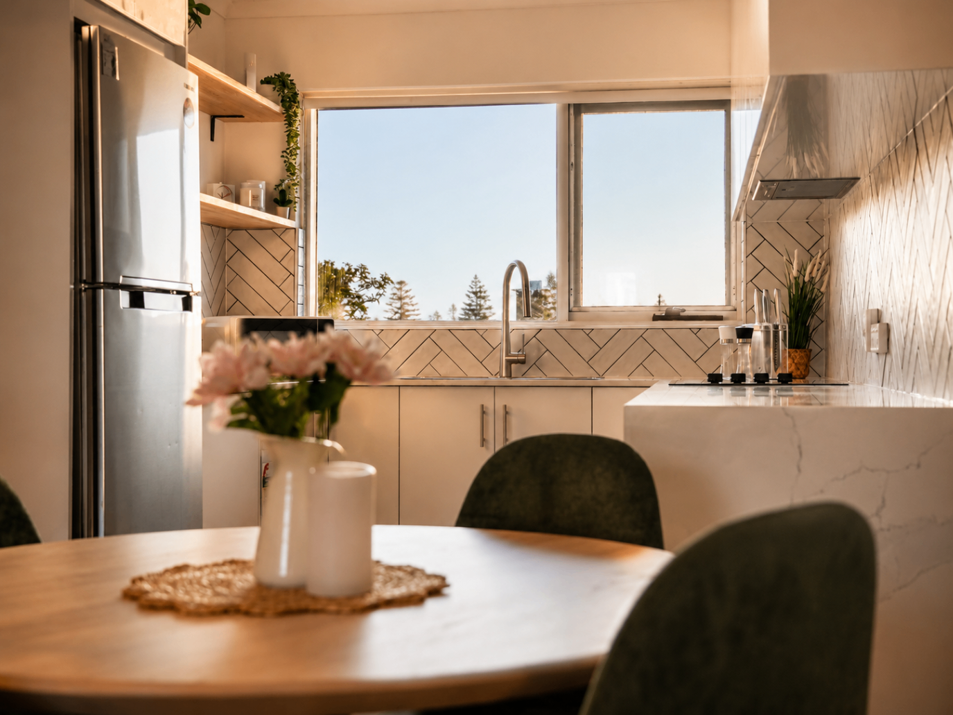 Coastal apartment case study in Glenelg. Airbnb and holiday home management by Luxe Managements, Adelaide